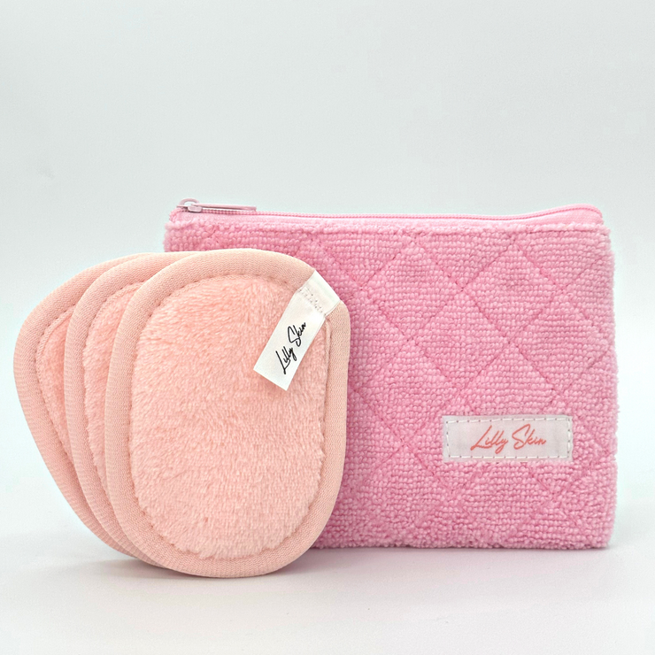 Pochette Transport Pads - Rose