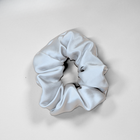 Chouchou 100% Soie - Gris Perle