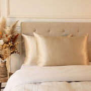 Taie Oreiller 100% Soie - Champagne