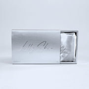 Taie d'oreiller 100% Soie - Gris Perle