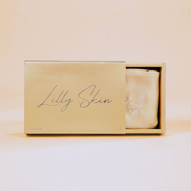 Taie Oreiller 100% Soie - Champagne