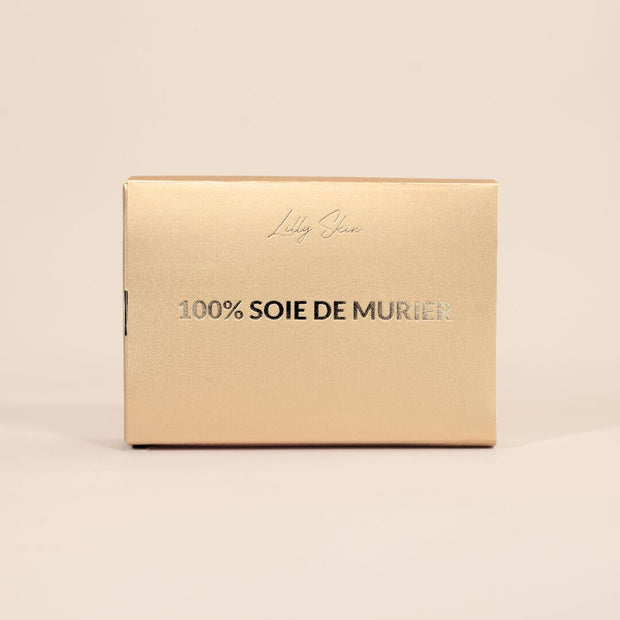 Taie Oreiller 100% Soie - Champagne