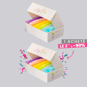 1 Boite Pads Rainbow