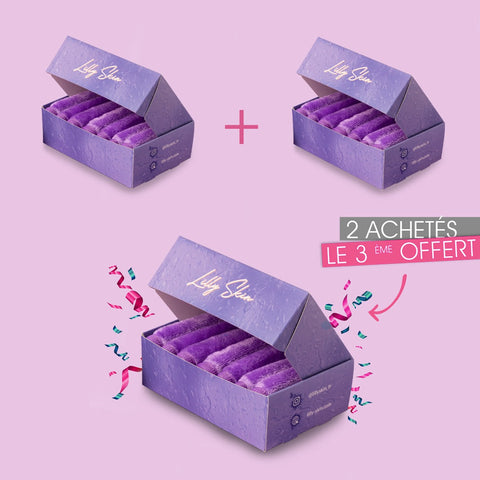 1 Boite Pads Violet Intense